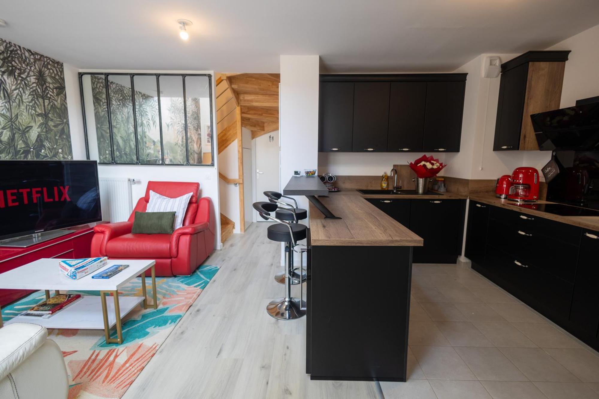 Duplex Complet - Proche Dysney Land Paris Lägenhet Bussy-Saint-Georges Exteriör bild