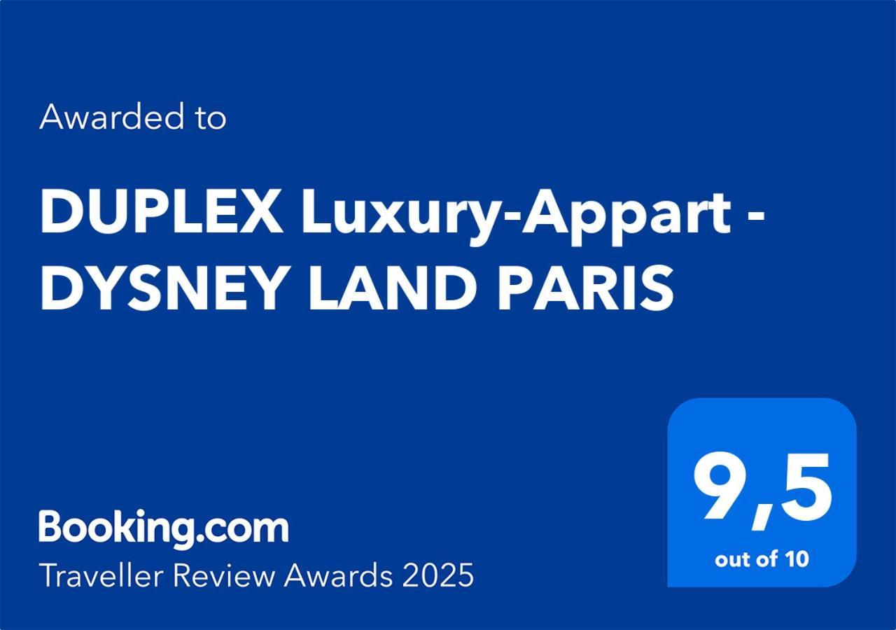 Duplex Complet - Proche Dysney Land Paris Lägenhet Bussy-Saint-Georges Exteriör bild